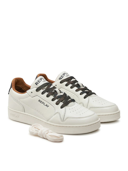 Replay Smash Sneakers White