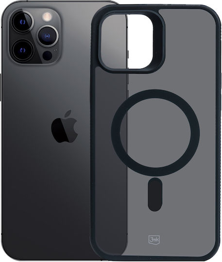 3MK Magcase Back Cover Πλαστικό / Tempered Glass 2mm Διάφανο (iPhone 12 Pro Max)