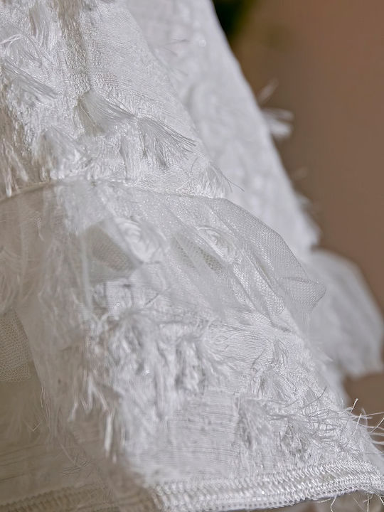 Stova Bambini White Baptism Dress made of Tulle