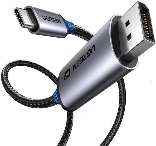 Ugreen USB 2.0 Kabel USB-C männlich - DisplayPort Gray 2m (25158)