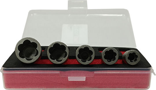 SKS Tools Σετ Εξωλκείς για Βίδες 5τμχ