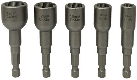 SKS Tools Σετ Εξωλκείς για Βίδες 5τμχ