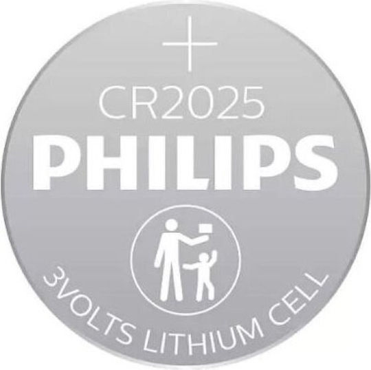 Philips Batterien Lithium für Uhren CR2025 3V 2Stück