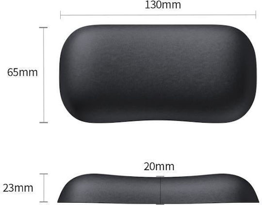 Mousepad Gel Wrist Support Ugreen Lp839 35864 Black