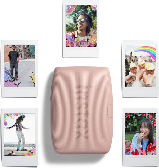 Fujifilm Instax Mini Link 3 Thermische Fotodrucker mit Bluetooth Rose Pink