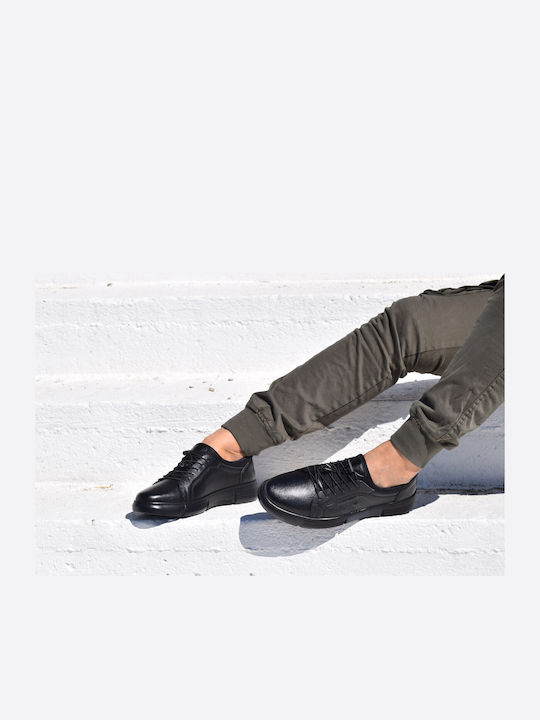 Pantofi casual pentru bărbați Anatomici Negre