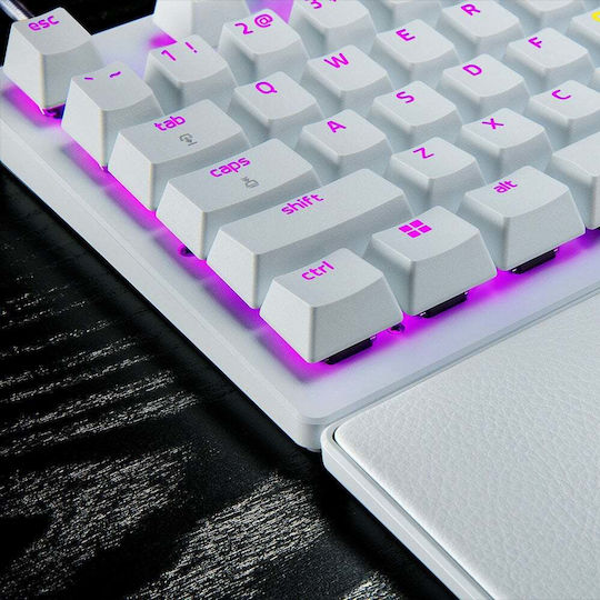 Razer Huntsman V3 Pro Tenkeyless Optical Gaming Keyboard Tenkeyless with Razer Analog Optical Gen-2 switches and RGB lighting (English US) White