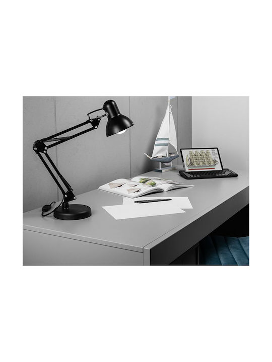 Tracer Artista LED Office Lamp with Foldable Arm in Black Color