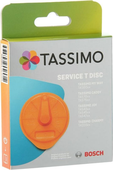 Tassimo Service Τ-Disk Coffee Maker Cleaner Orange