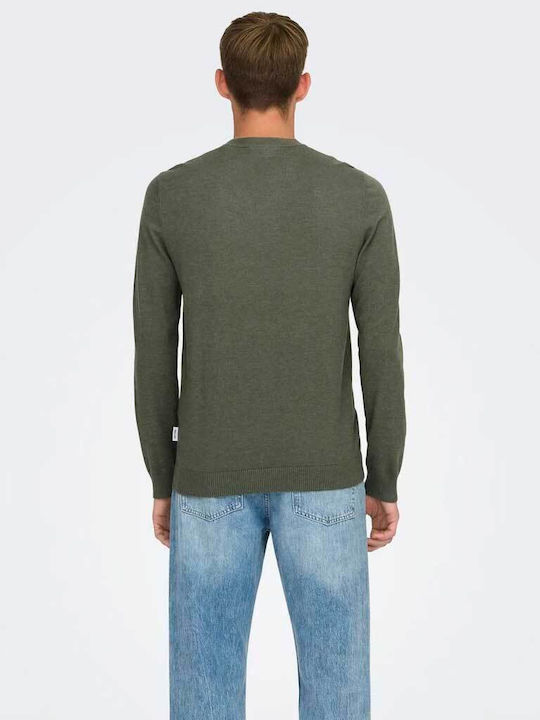 Only & Sons Pullover Green