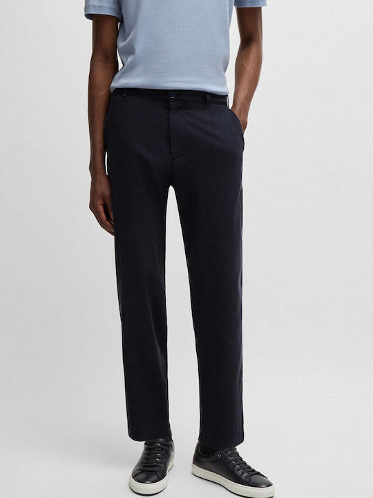 Hugo Boss Trousers Chino Dark Blue