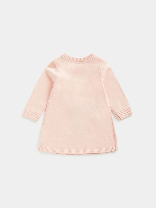 Kinderkleid Set mit Strumpfhose Rosa