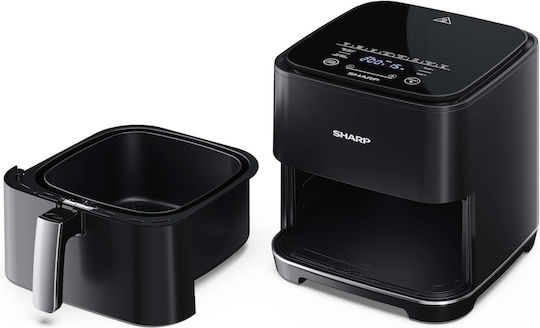 Sharp Heißluftfritteuse 5.5Es Schwarz 15-AFGS552AE-B