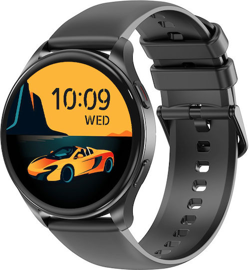 BlackView X20 45mm Smartwatch με Παλμογράφο (Μαύρο)