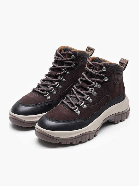 Hillark Leather Brown Boots