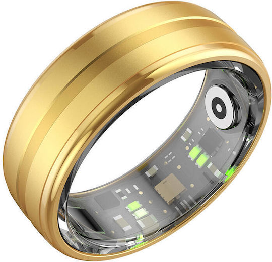 Colmi R06 Smart Ring 18.1mm mit Pulsmesser Gold