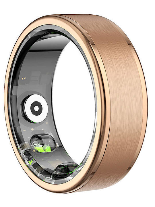 Colmi R03 Smart Ring 19.8mm Wasserdicht mit Pulsmesser Gold