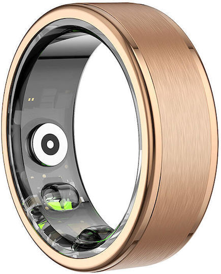 Colmi R03 Smart Ring 19.8mm Αδιάβροχο με Παλμογράφο Χρυσό