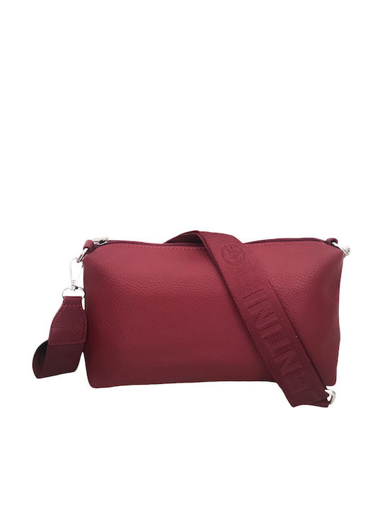 Set Damentasche Schultertasche Rot