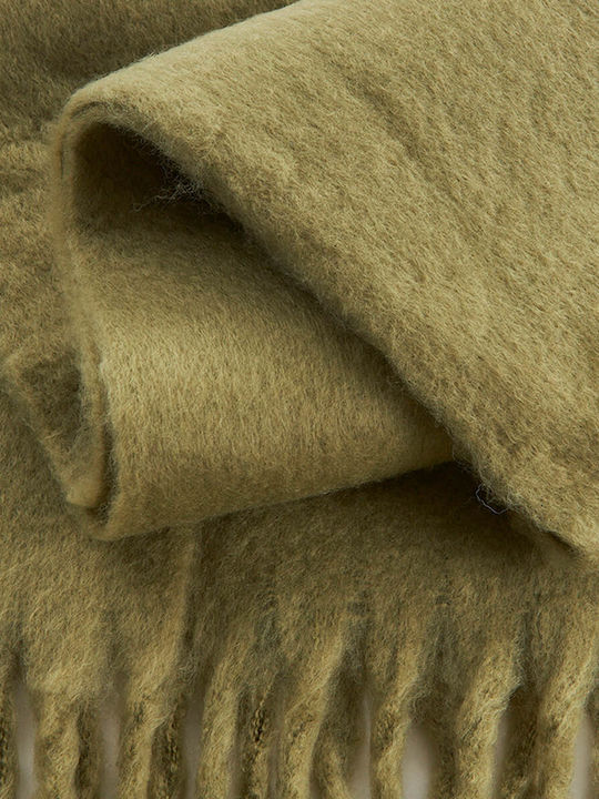 Women's Wool Scarf Green