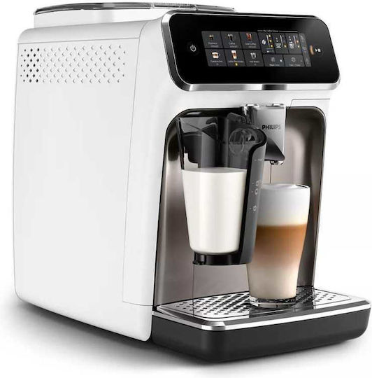 Philips Series 3300 Automatische Espressomaschine 1500W Druck 15bar mit Mahlwerk Weiß