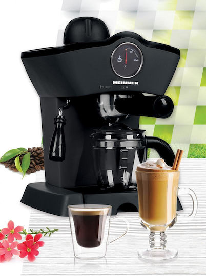 Heinner Automatic Espresso Machine 3.5bar Black