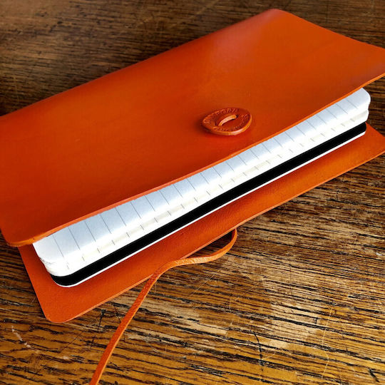 Stamford Notebook Bright Range Orange DOT GRID