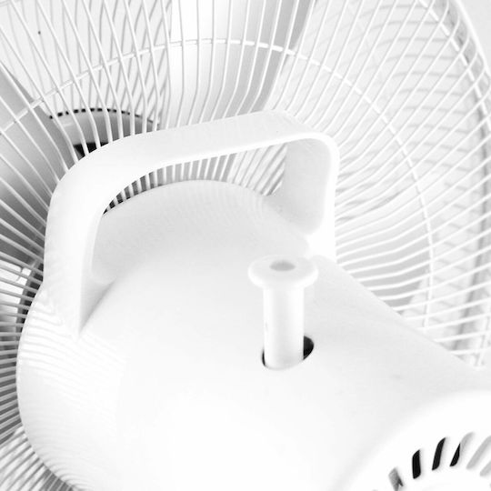 Emerio Tischventilator 40W Lüfterdurchmesser 30cm Weiß
