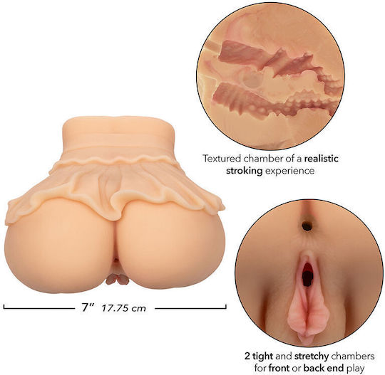 Calexotics Peep Show Girl Doppelte Realistische Masturbator-Fleisch Produktcode D-241451