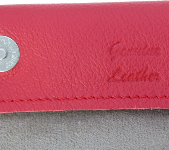 PO.S Δερμάτινη Καπνοθήκη με Κούμπωμα 16.5x7.5εκ. GLOSS