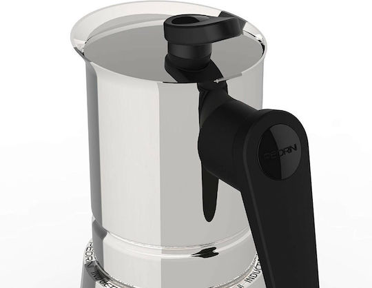 Pedrini Steelmoka Μπρίκι Espresso 10cups Inox Ασημί