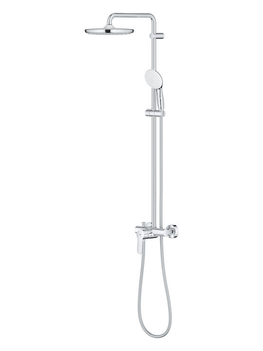 Grohe System Duschsäule ohne Armatur Silber