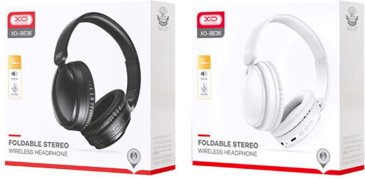 XO BE36 Kabellose Bluetooth Über Ohr Kopfhörer mit 16 Stunden Betriebszeit Weiß