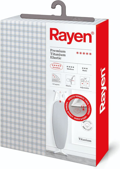 Rayen Σιδερόπανο Universal Titanium Τεσσάρων Στρωμάτων 127x51cm 6279.08