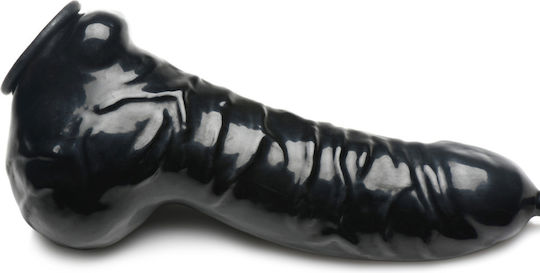 Master Series Guzzler Realistic Προέκταση Πέους Μαύρη 4cm