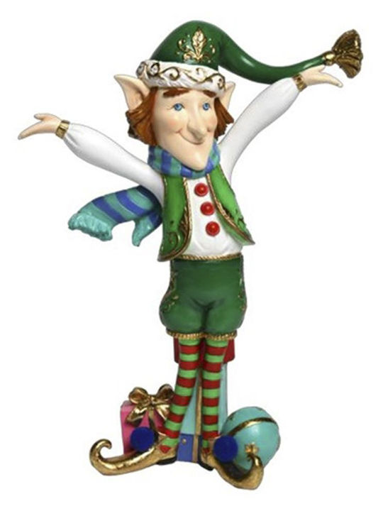 Iliadis Christmas Figure Elf Green Height 25cm