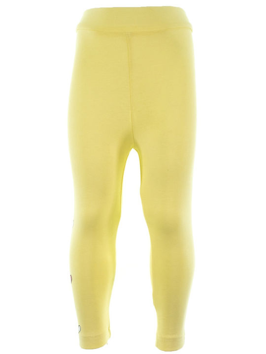 Kinder Leggings Lang Yellow