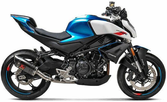 Akrapovic Slip-On Line Auspuff Schalldämpfer Form # 18 Konisch S-cf4so1-apc