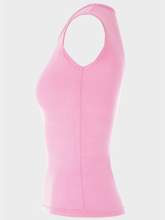 G Secret Fără mâneci Pink Tricou pentru femei