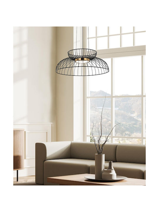 Viokef Pendant Light Black Rail 50x500x168cm