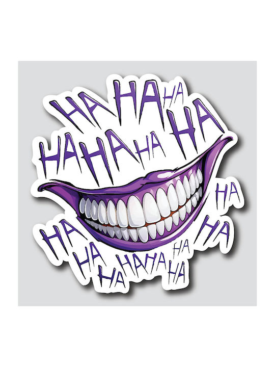 Decorative Sticker Wall Vinyl Joker Smile 1pcs 20x20cm
