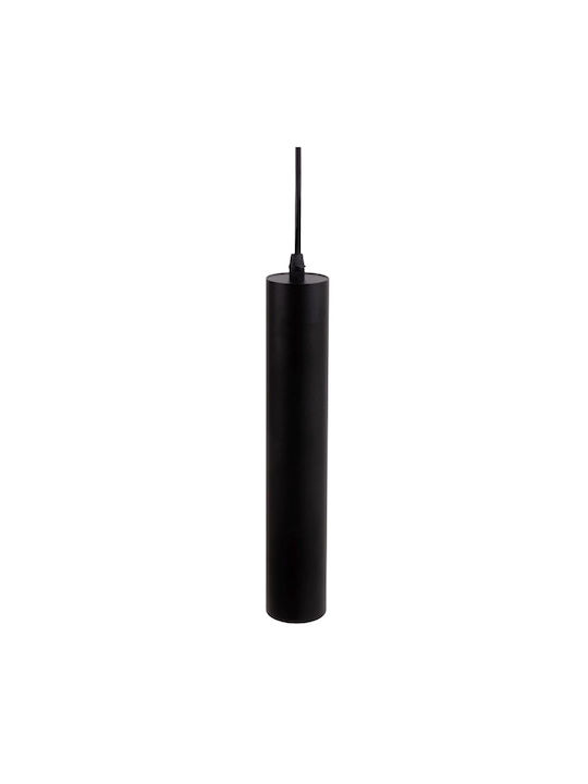 Eco Light Κρεμαστό Φωτιστικό Μαύρο με Ντουί GU10