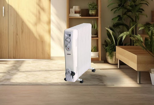 N'Oveen Oil Filled Radiator with 11 Fins 2500W