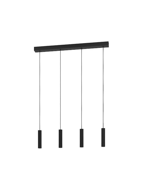 Eglo Almudaina Pendant Light Black Rail 84x110x100cm