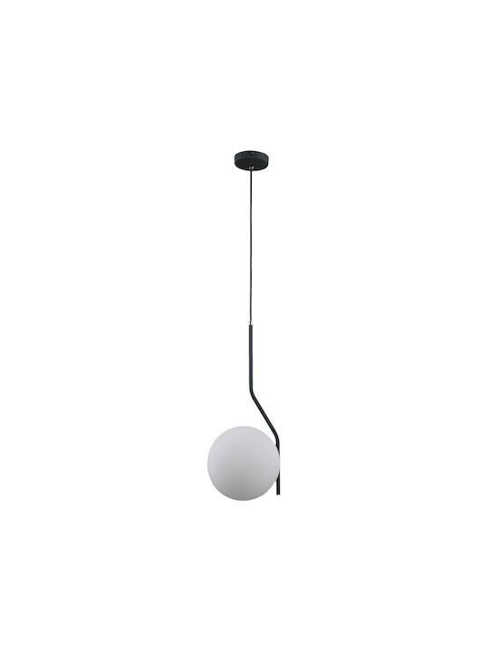 Italux Lustră Gri Glob 100cm.