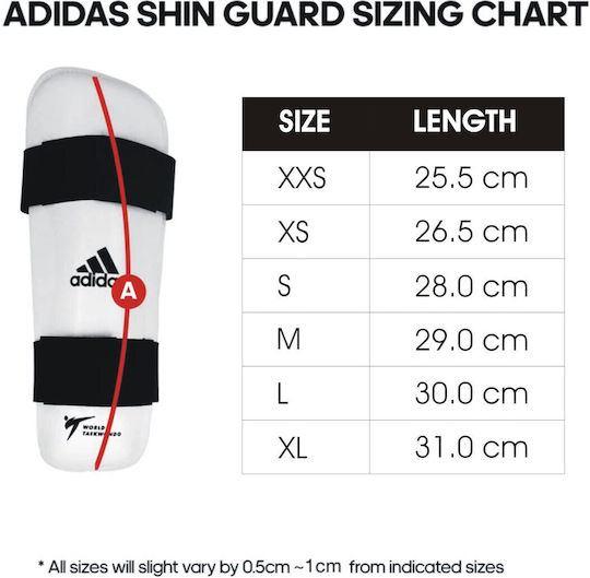 adidas Schienbeinschützer Erwachsene Weiß