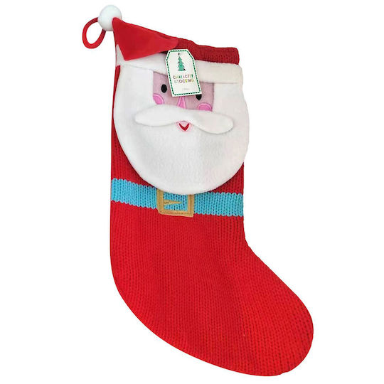 Christmas Decorative Socks L45xW20cm (Μiscellaneous Designs/Colors)