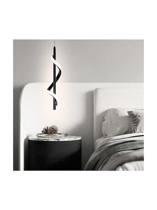 Home Lighting Κρεμαστό Φωτιστικό Μαύρο LED
