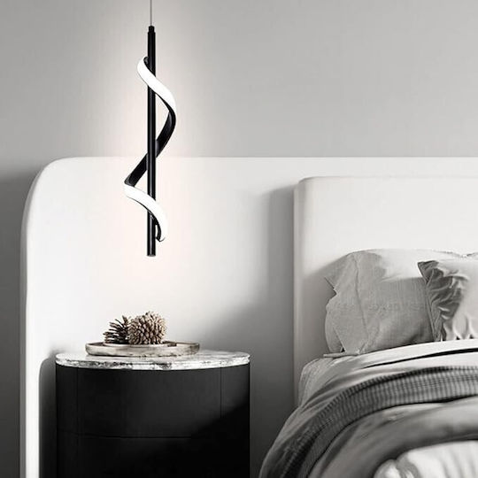 Home Lighting Κρεμαστό Φωτιστικό Μαύρο LED