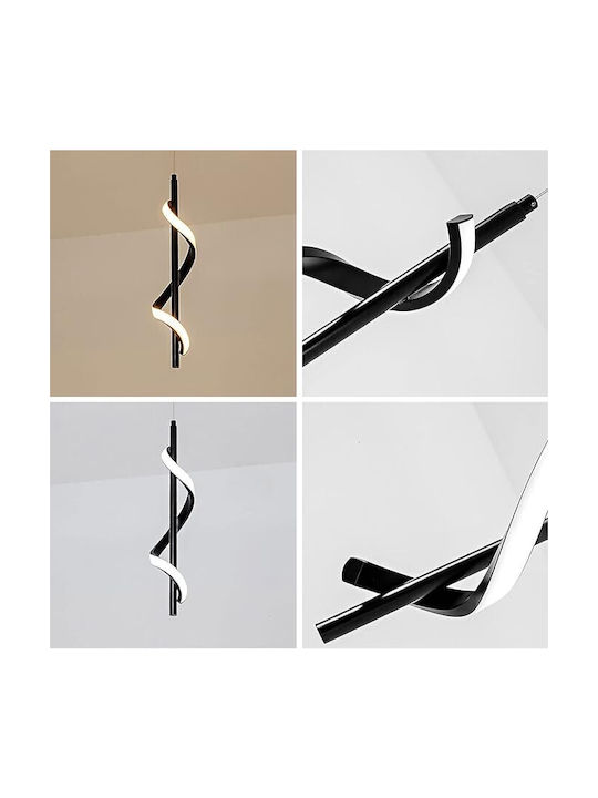Home Lighting Κρεμαστό Φωτιστικό Μαύρο LED